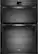 Front. Whirlpool - 30" Single Electric Wall Oven with Built-In Microwave.