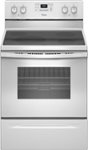 Front Standard. Whirlpool - 30" Self-Cleaning Freestanding Electric Range - White.