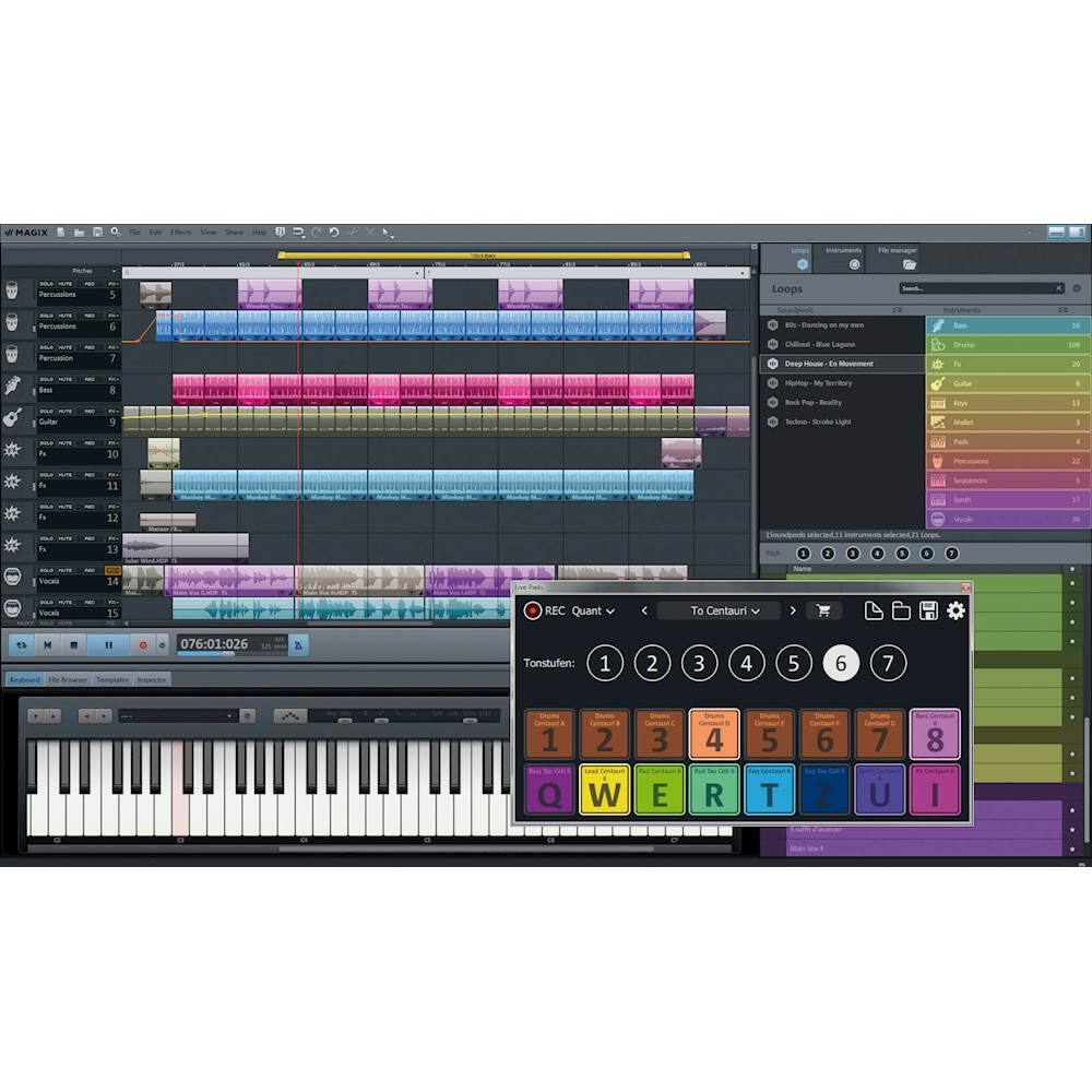 MAGIX Samplitude Music Studio 2017 Free Download