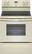 Front. Whirlpool - 30" Self-Cleaning Freestanding Electric Range - Biscuit.