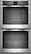 Front. Whirlpool - 27" Built-In Double Electric Convection Wall Oven.