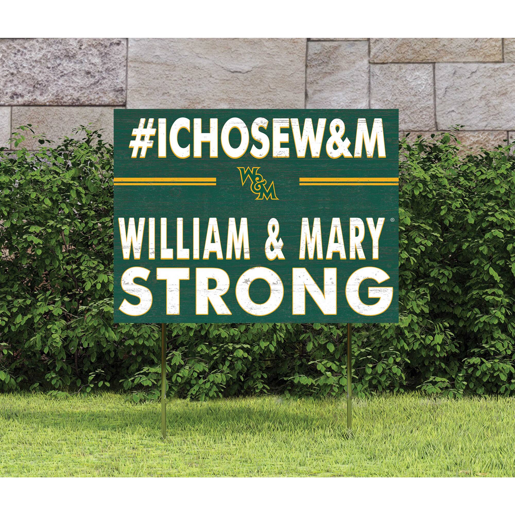 #ICHOSW&M  
W&M  
WILLIAM & MARY  
STRONG