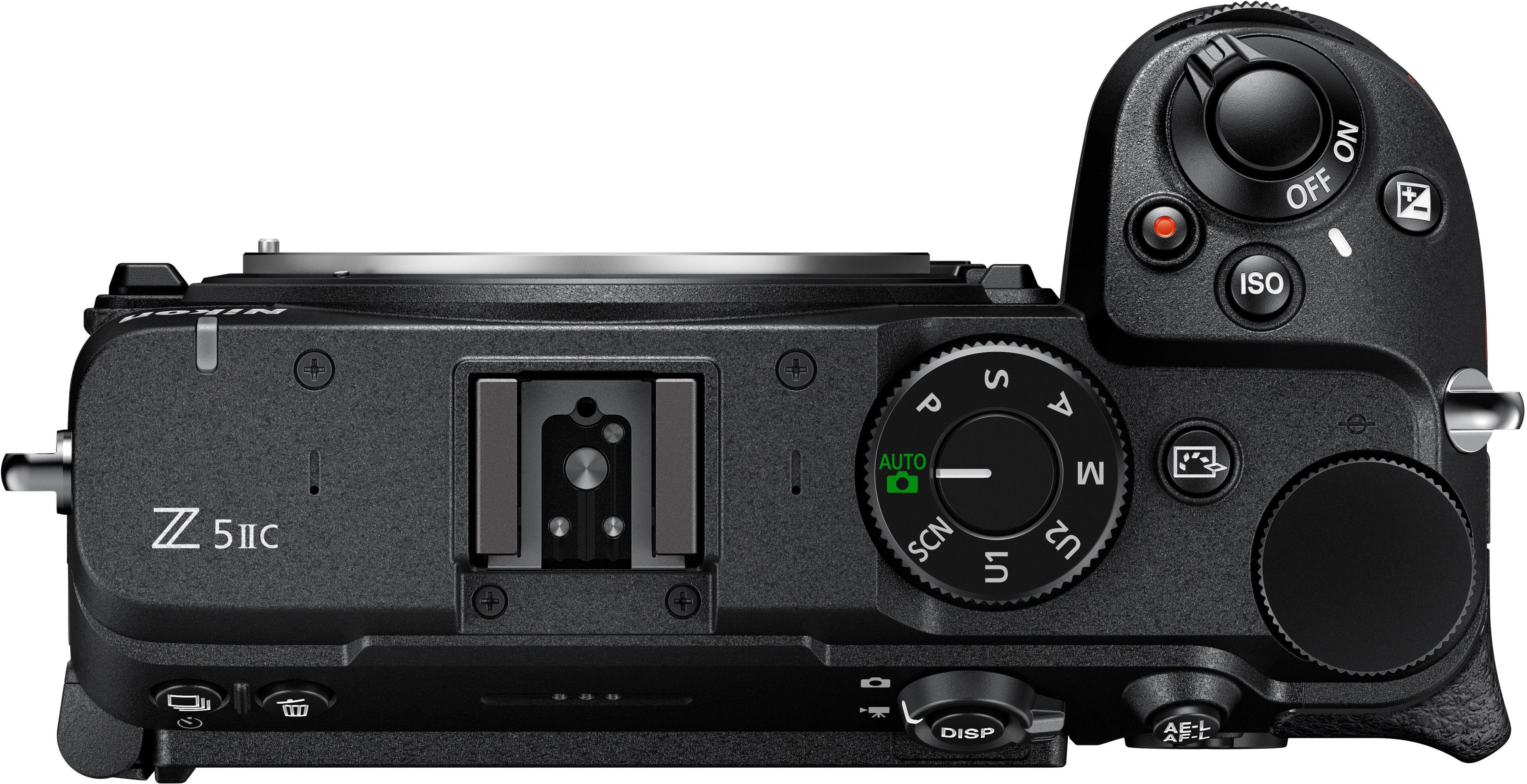 NO OFF  
Nikon  
ISO  
P  
S  
A  
Z 5IIC  
AUTO SCN  
U1  
M U2  
- $1  
DISP