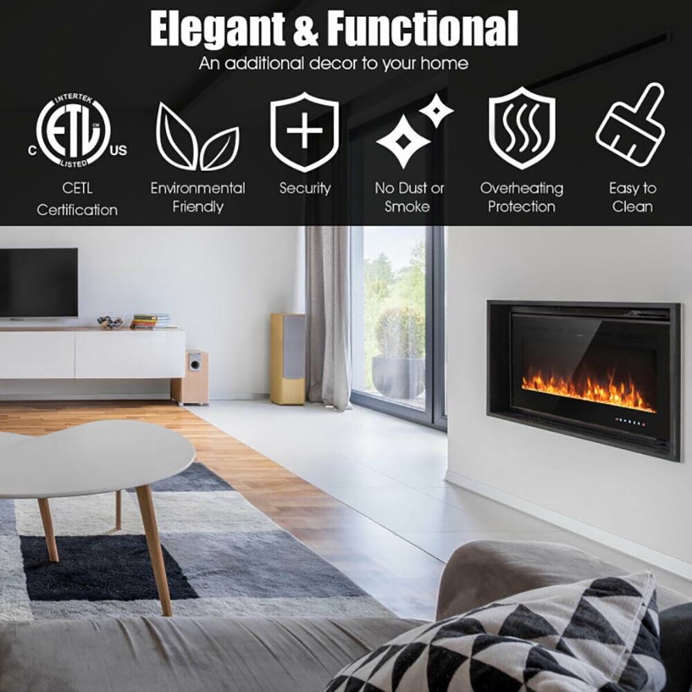 Elegant & Functional  
An additional decor to your home  

- INTERTEK ETL US LISTED  
- CETL Certification  
- Environmental Friendly  
- Security  
- No Dust or Smoke  
- Overheating Protection  
- Easy to Clean