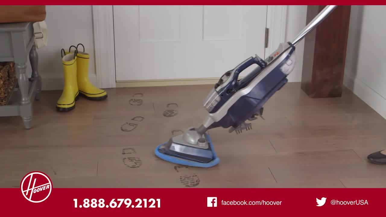 Best Buy Hoover Floormate SteamScrub™ 2in1 Steam Mop WH20445