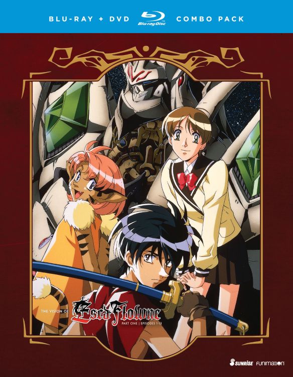  The Vision of Escaflowne: Part One [Blu-ray/DVD] [6 Discs]