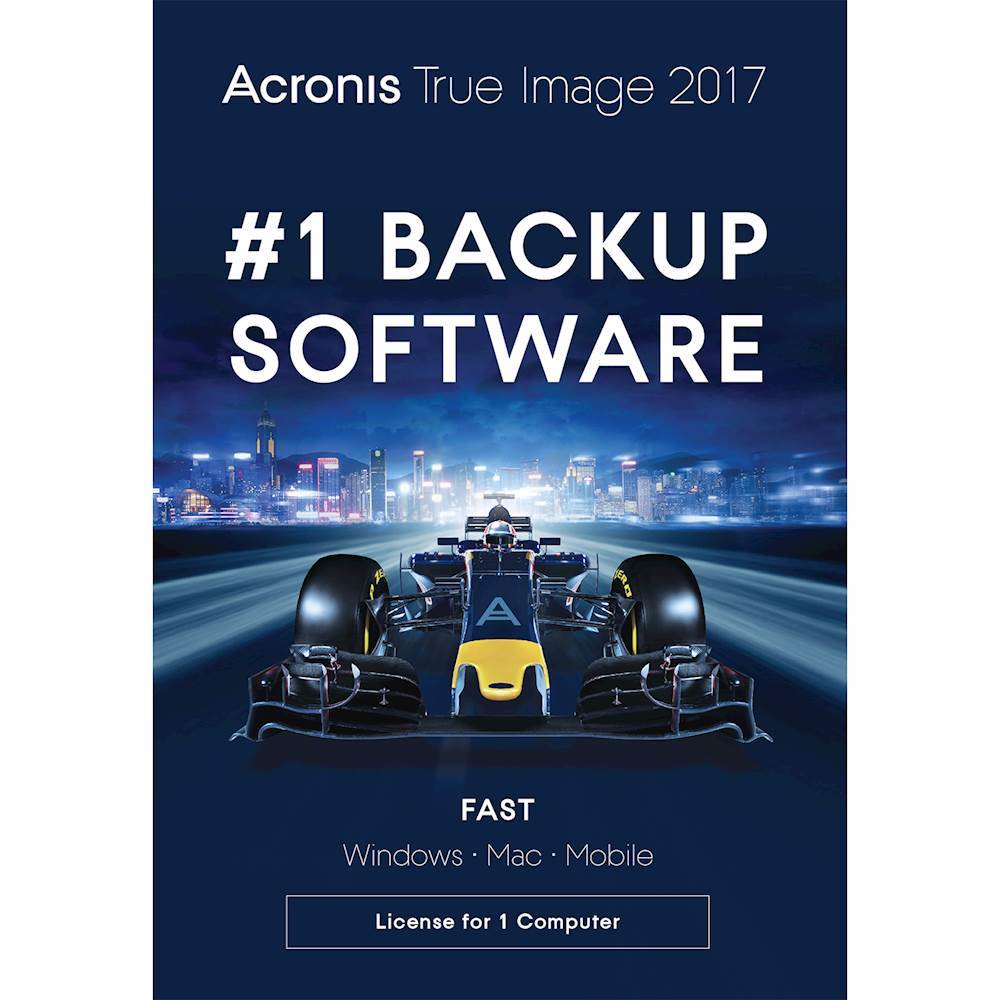 acronis true image 2017 email notification not working