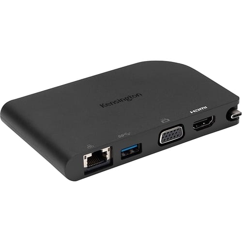 Kensington - USB-C Mini Mobile Dock - Black