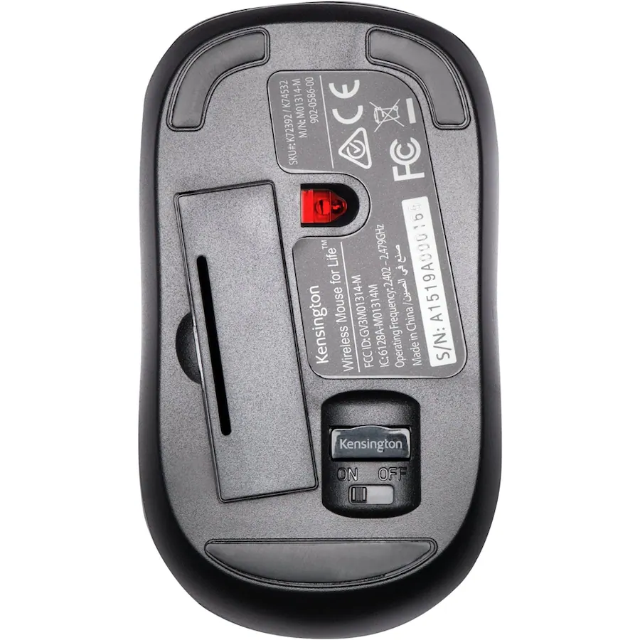 Tree Button Mouse Kensington Optical Three Button Mouse Black K72392US - Best Buy