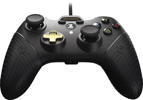 PowerA - Fusion Controller for Xbox One - Black - Larger Front
