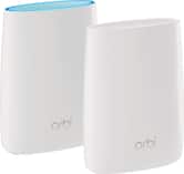 NETGEAR - Orbi AC3000 Tri-Band Mesh Wi-Fi System (2-pack) - White