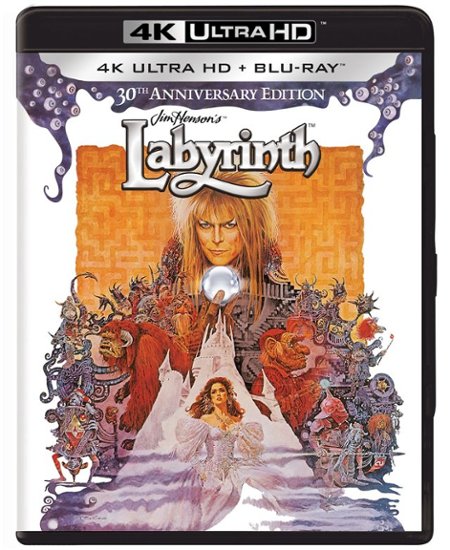 Labyrinth [30th Anniversary] [4K Ultra HD Blu-ray] [1986] - Front_Standard