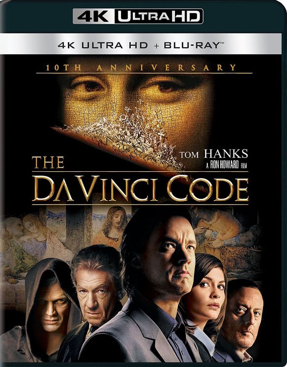  The Da Vinci Code [4K Ultra HD Blu-ray/Blu-ray] [Includes Digital Copy] [2006]