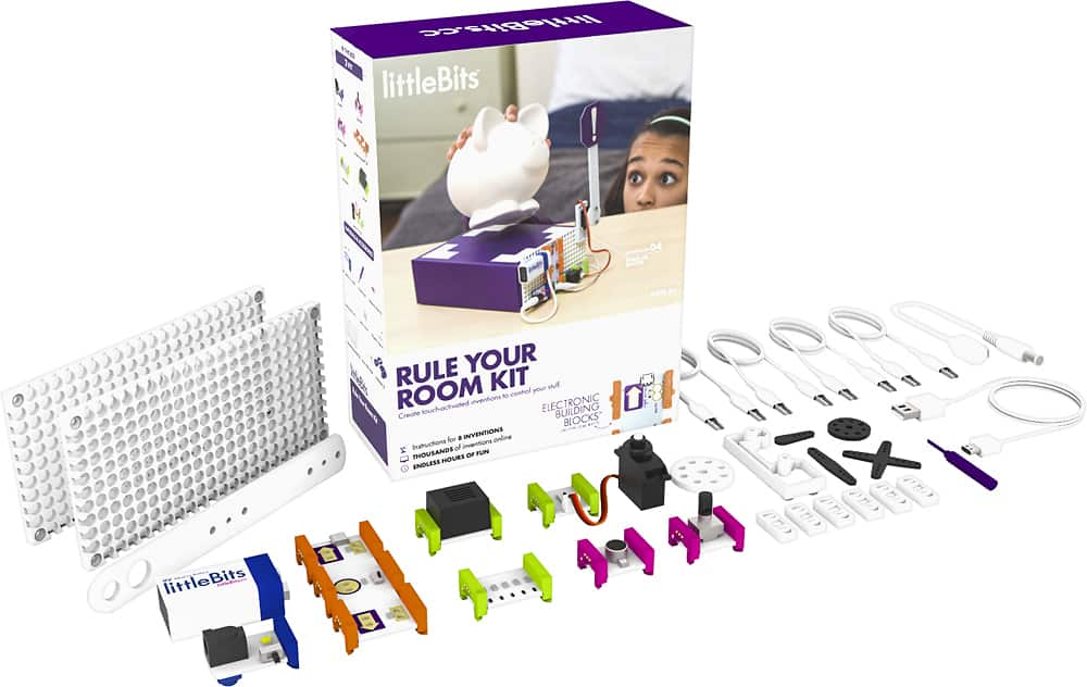 Best Buy: littleBits Rule Your Room Kit White 680-0009-0000A