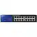 Front. Linksys - 16-Port Gigabit Ethernet Switch - Black/Blue.
