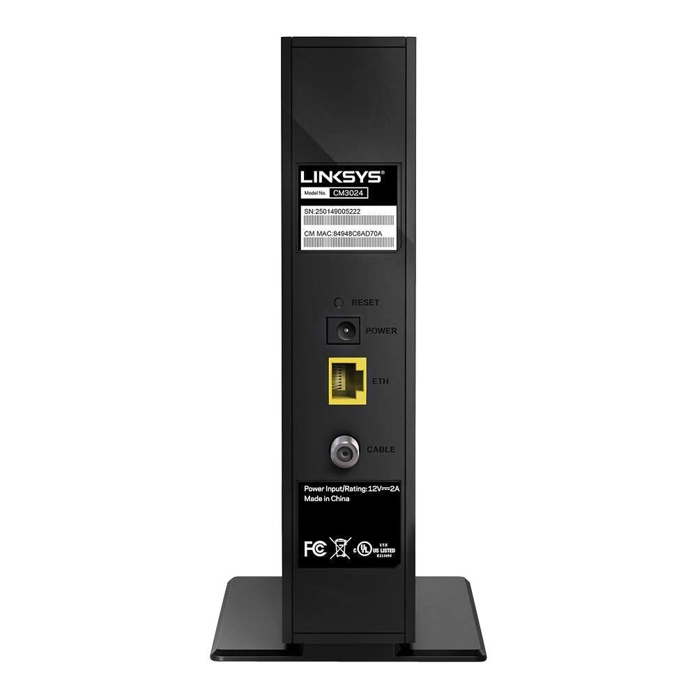 Alt View 11. Linksys - DOCSIS 3.0 Cable Modem.