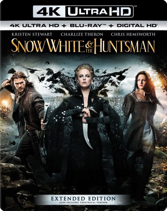  Snow White and the Huntsman [4K Ultra HD Blu-ray/Blu-ray] [Includes Digital Copy] [2012]
