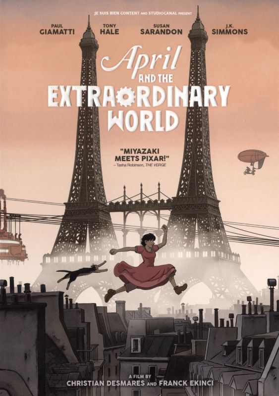  April and the Extraordinary World [DVD] [2015]