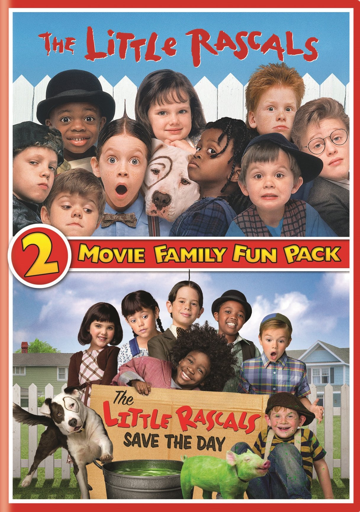 2 Movie Family Fun Pack: The Little Rascals/The Little Rascals Save the Day  [2 Discs] [DVD] - Best Buy