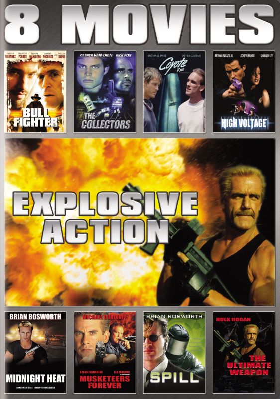 Explosive Action 8-Movie Collection [2 Discs] [DVD]