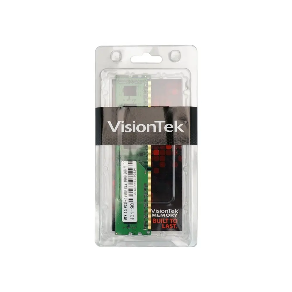 Alt View 14. VisionTek - 4GB (1PK 4GB) 1.6GHz DDR3 Desktop Memory - Green.