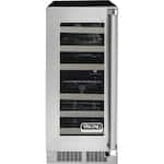 Viking - Professional 5 Series 24-Bottle Wine Cellar - Stainless steel - Front_Standard
