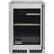 Front. Viking - Professional 5 Series 20-Bottle Wine Cooler - Stainless steel.