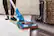 Alt View 15. Shark - Rocket DuoClean HV381 Bagless Upright Vacuum - Plasma blue.