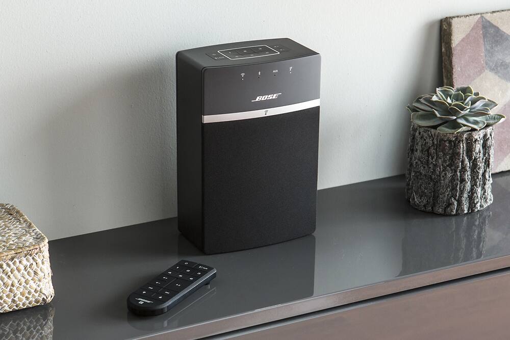 Best Buy: Bose SoundTouch® 10 x 2 Wireless Starter Pack Black BOSE 