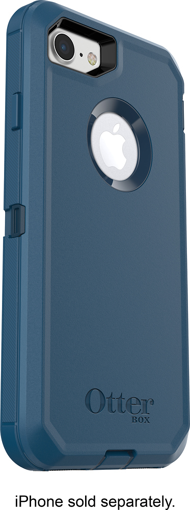 Best Buy: OtterBox Defender Series Case for Apple® iPhone® 7 Blue 47837BBR