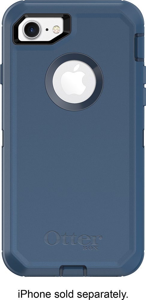 Best Buy: OtterBox Defender Series Case for Apple® iPhone® 7 Blue 47837BBR