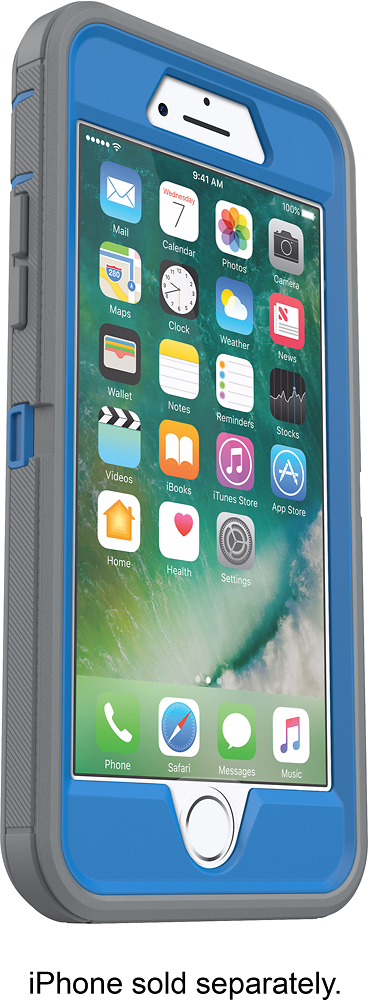 OtterBox Defender NFL Series San Diego Chargers Case for Apple® iPhone® SE,  5s and 5 Light Blue/White 77-50060 - Best Buy