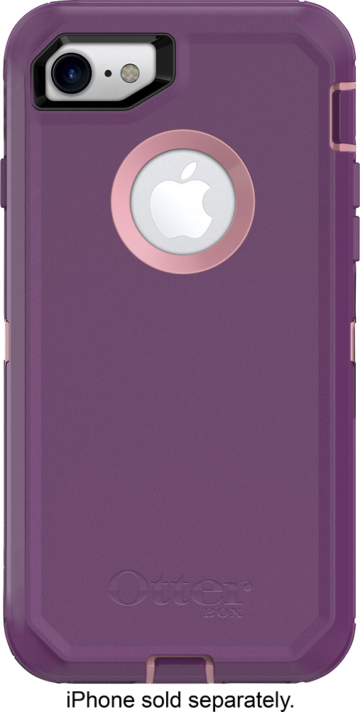 Best Buy: OtterBox Defender Series Case for Apple® iPhone® 7 Plum 47838BBR