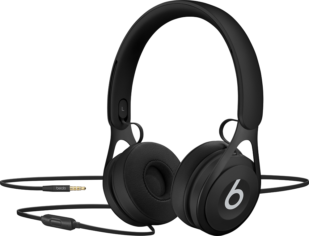 Left View: Beats by Dr. Dre - Beats Solo³ Wireless Headphones - Gloss Black