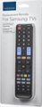 Alt View Zoom 11. Insignia™ - Replacement Remote for Samsung TVs - Black.