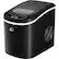 Front. Igloo - 9.5" 26-Lb. Portable Icemaker - Black.