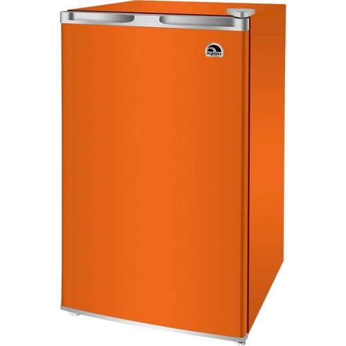 Igloo - 3.2 Cu. Ft. Mini Fridge - Orange - Larger Front