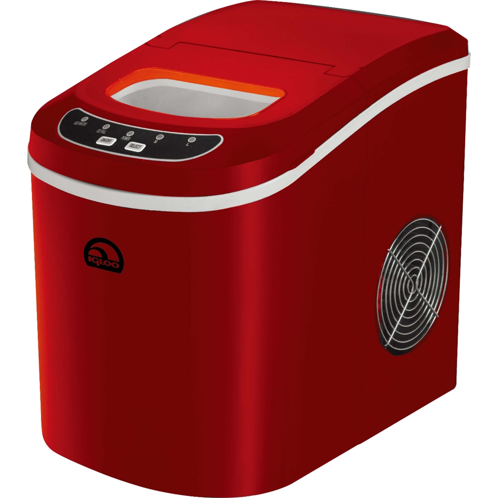 STUNNING IGLOO RED COUNTER TOP ICE MAKER!