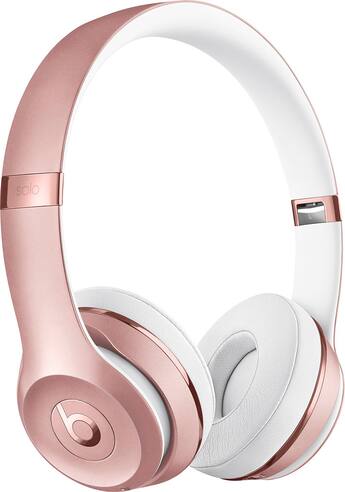 Beats Refurbished Excellent Solo³ Wireless Headphones Rose Gold Beats Refurbished Excellent Solo³ Wireless Headphones Rose Gold