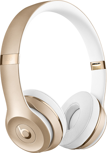Beats by Dr. Dre - Beats SoloÂ³ Wireless Headphones - Gold was $299.99 now $120.99 (60.0% off)