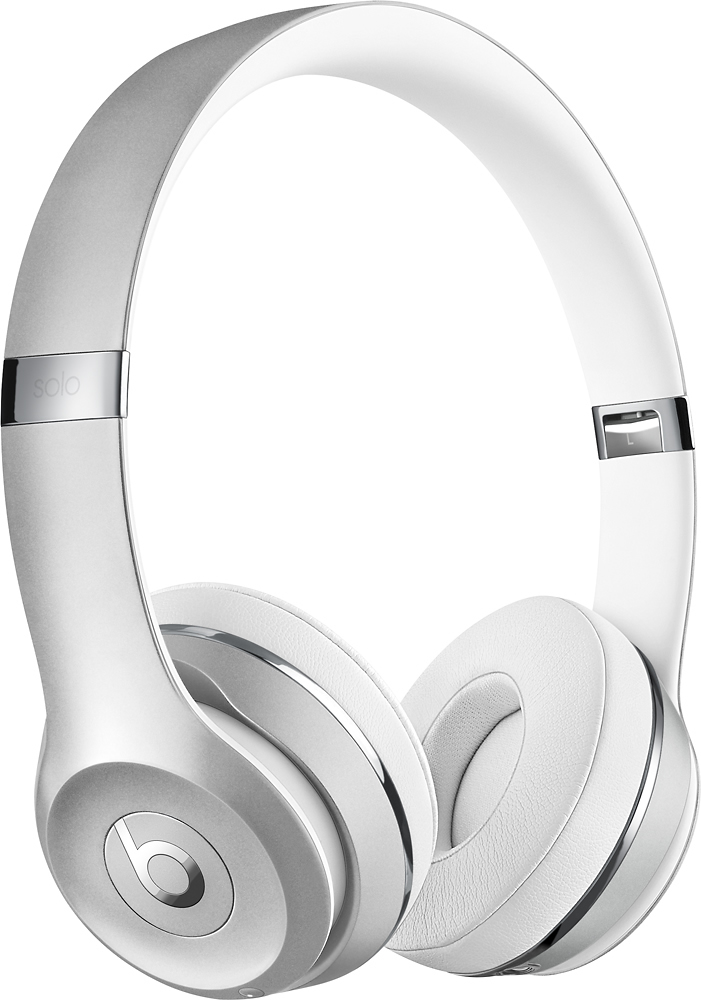 Beats by Dr. Dre Beats Solo³ Wireless Headphones Silver  - Best Buy