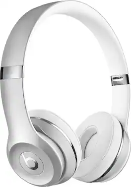 Beats - Refurbished Excellent - Solo³ Wireless Headphones - Silver