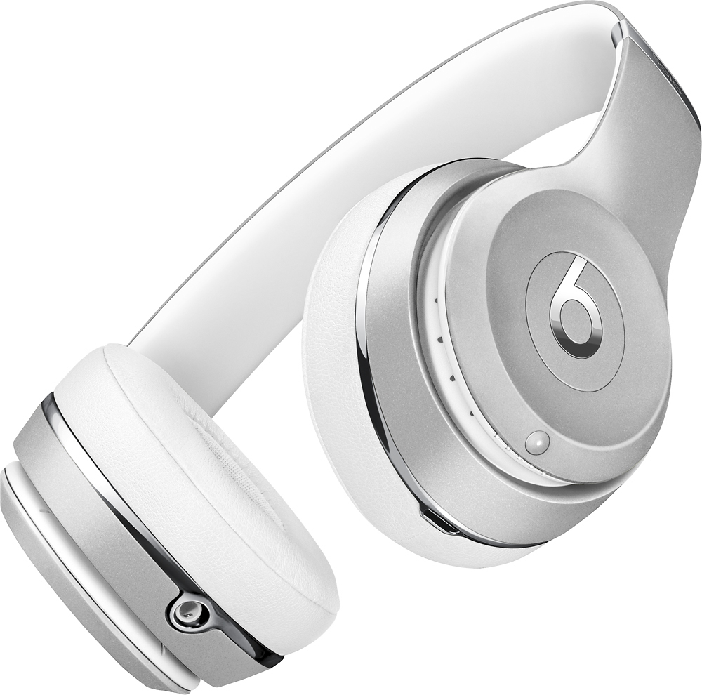 オーディオ機器 ヘッドフォン Best Buy: Beats by Dr. Dre Beats Solo³ Wireless Headphones Silver 