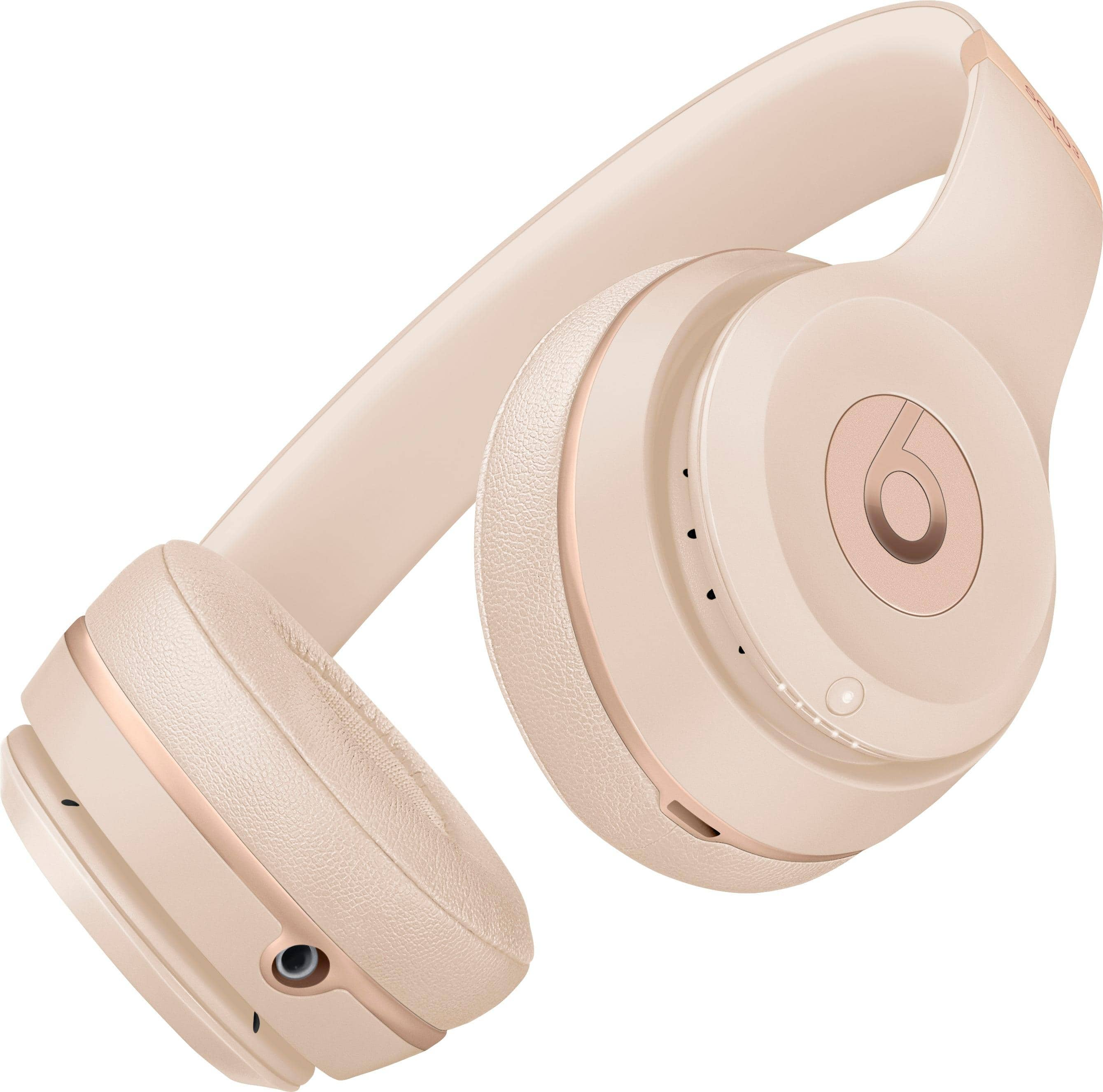 Best Buy Beats Solo Wireless Headphones Matte Gold MR3Y2LL A