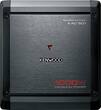 Kenwood - KAC 1000W Class D Digital Mono MOSFET Amplifier with Variable Low-Pass Crossover - Black/Dark silver - Larger Front