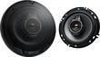 Kenwood - 6-1/2" 3-Way Car Speakers with Polypropylene Cones (Pair) - Silver - Larger Front