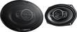 Kenwood - 6" x 9" 5-Way Car Speaker with Polypropylene Cones - Silver - Larger Front