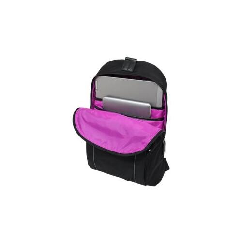Best Buy Wib City Slim Collection Laptop Backpack Black Fwb14bkmiami