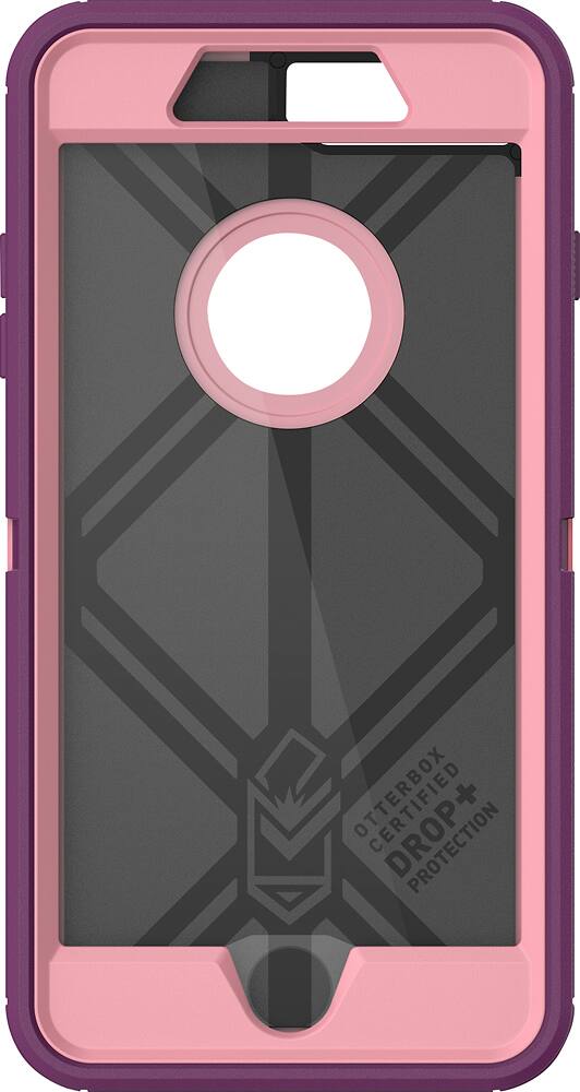 Alt View 3. OtterBox - Defender Series Case for Apple® iPhone® 7 Plus - Plum.