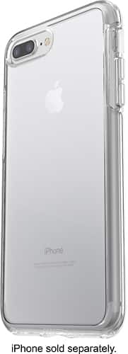 OtterBox - Symmetry Series Case for Apple® iPhone® 7 Plus - Clear/Clear - Larger Front